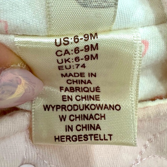 First Wish baby pink footed jumpsuit pram - Picture 4 of 4